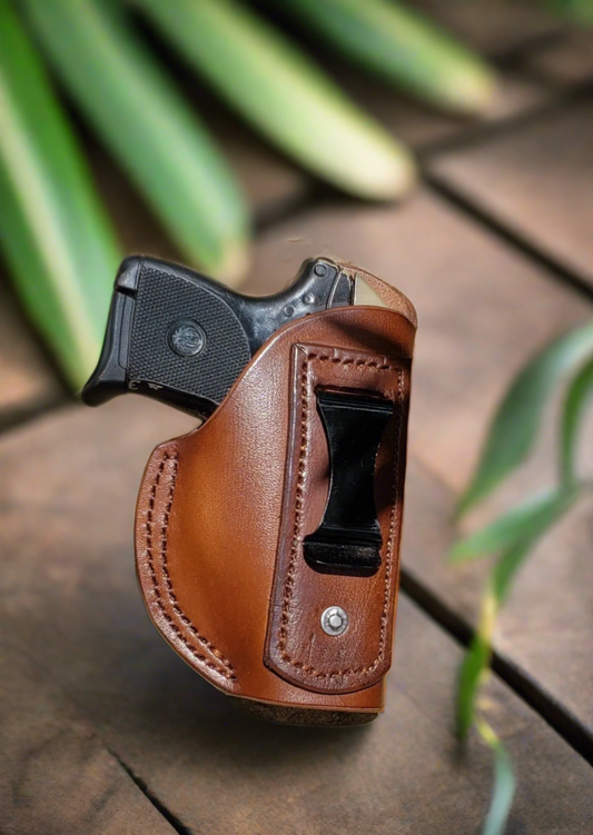 CCW Holster, Ruger LCP / LCPII 22 Smith & Wesson Bodyguard 380, Iwb Holster AnchorsAweighLeather