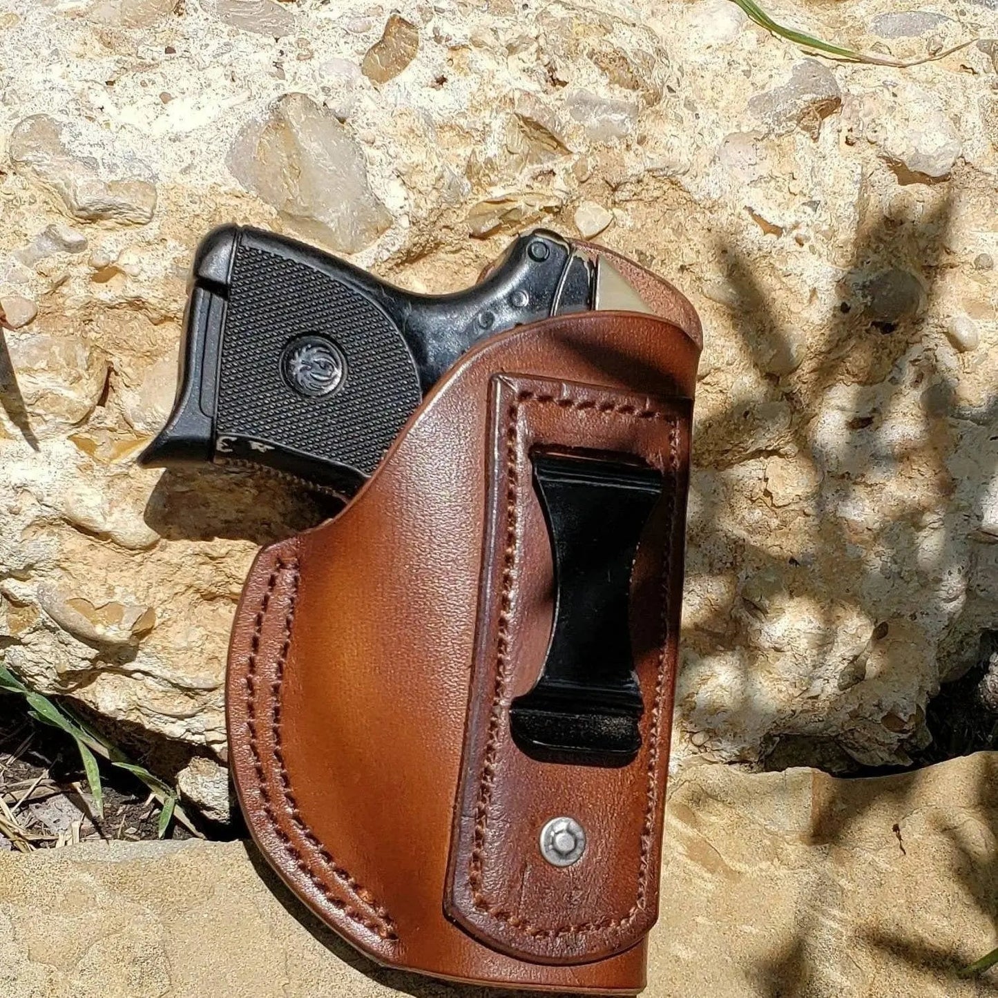 CCW Holster, Ruger LCP / LCPII 22 Smith & Wesson Bodyguard 380, Iwb Holster AnchorsAweighLeather