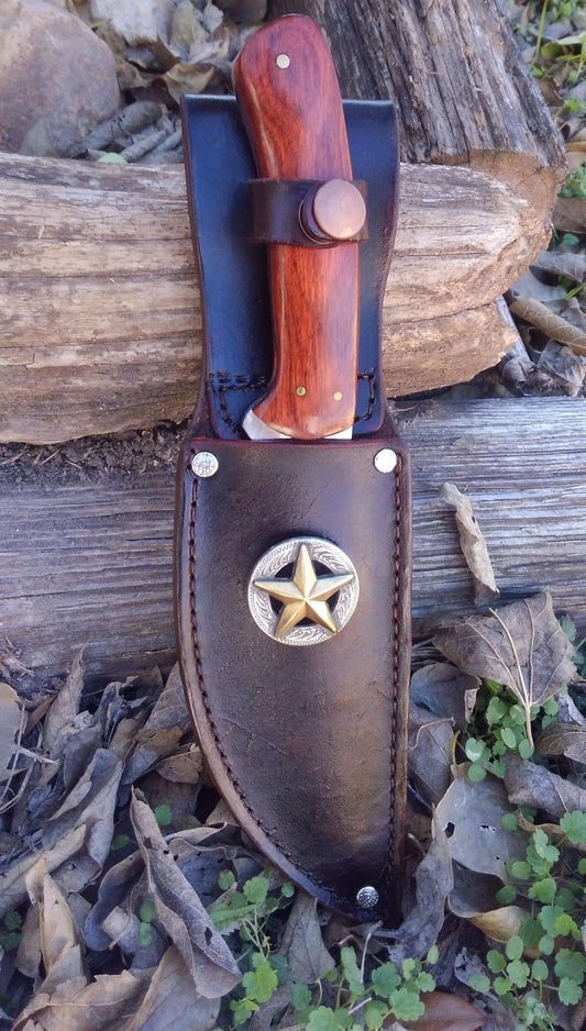 Custom Leather Knife Sheath AnchorsAweighLeather