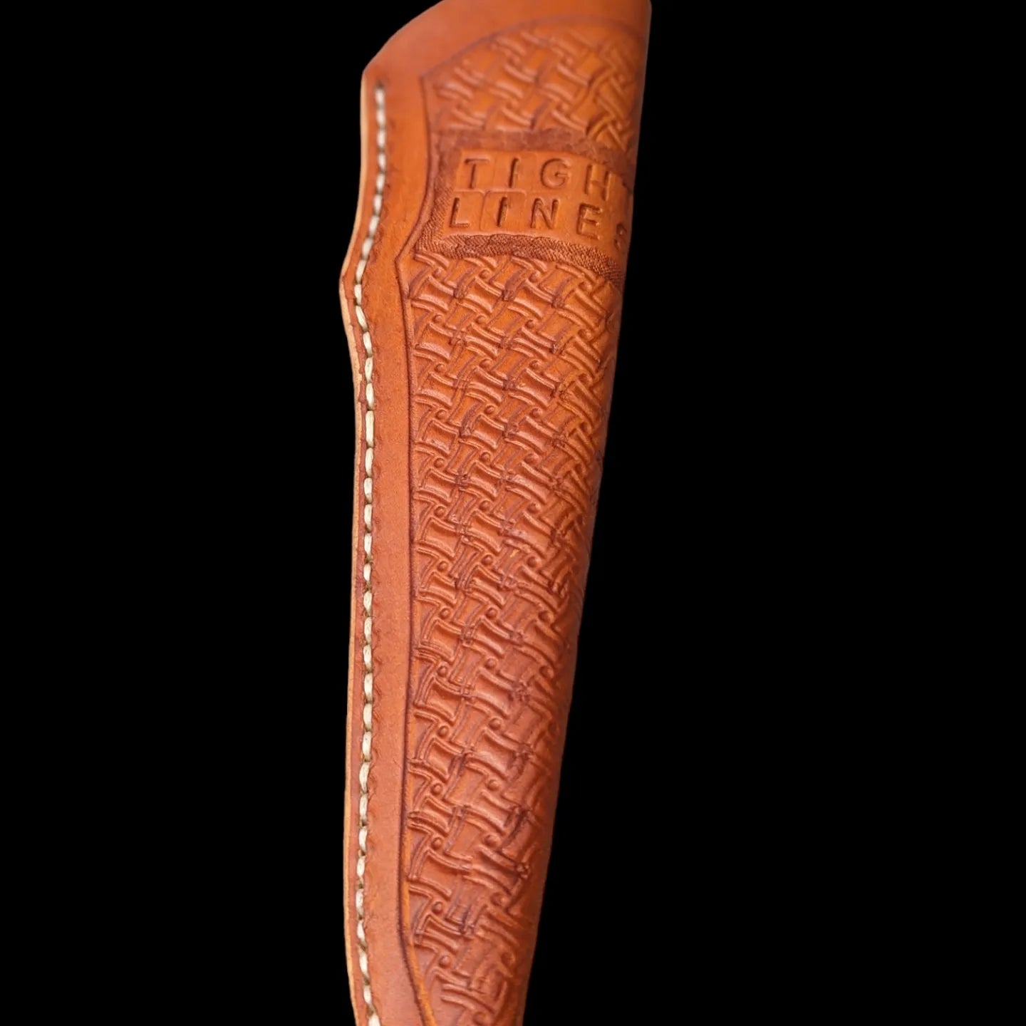 Custom Leather Filet Knife Sheath, Knife Sheath, Filet Knife Sheath AnchorsAweighLeather