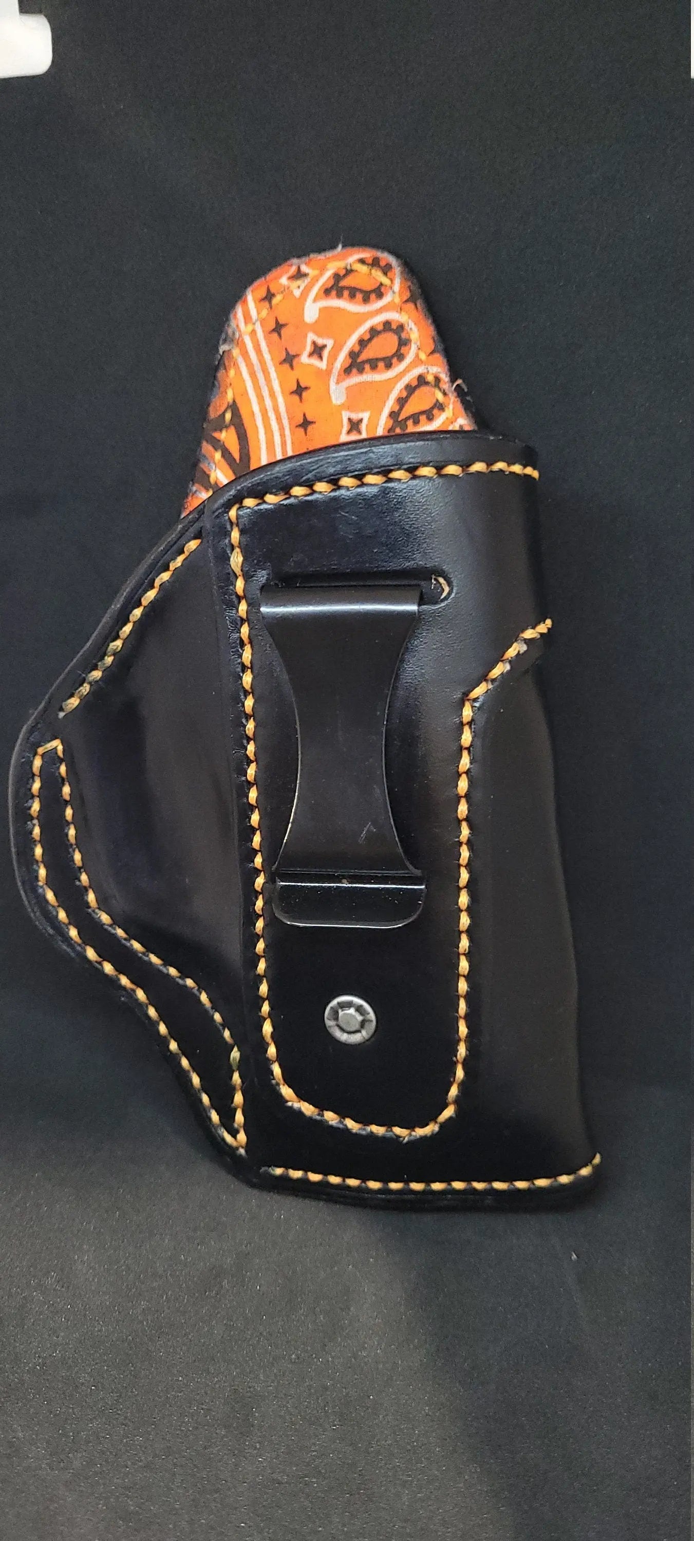 The TEXAS REBEL IWB Conceal Carry Holster AnchorsAweighLeather