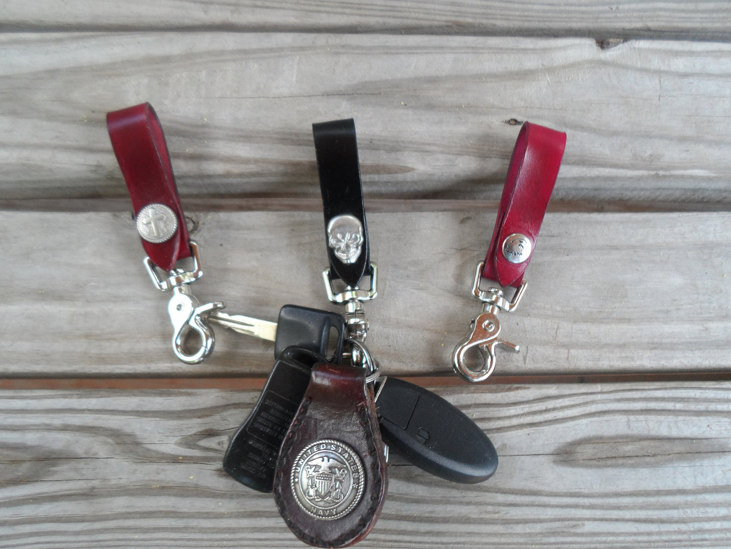 Leather Key FOB AnchorsAweighLeather