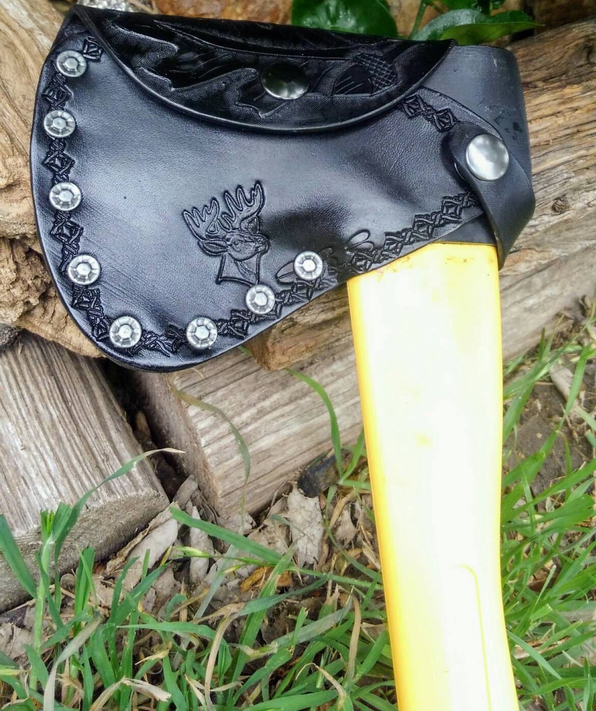 Leather Hatchet Sheath AnchorsAweighLeather