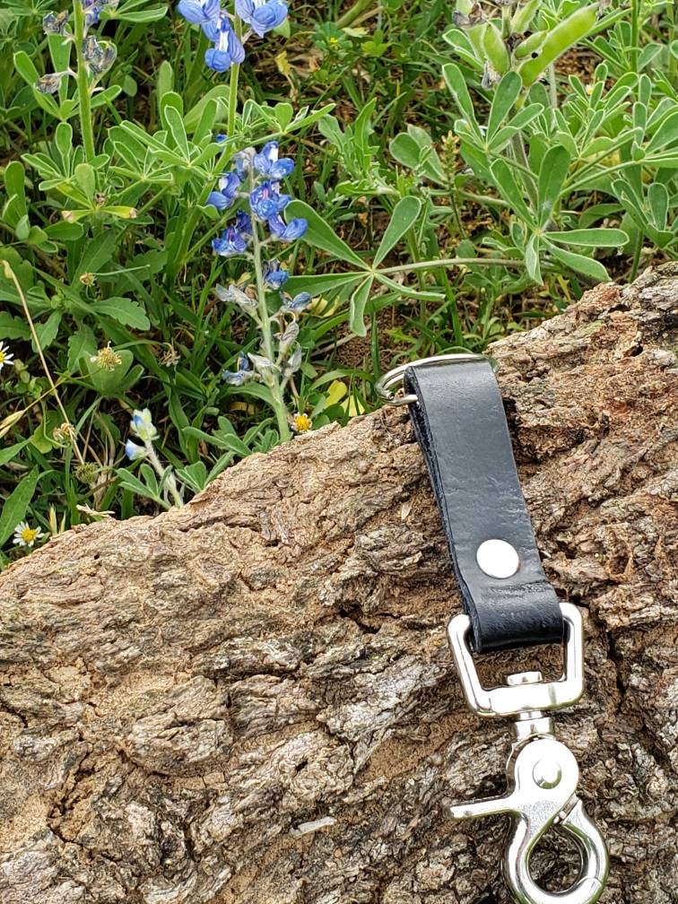 Leather Key Holder, Leather Key Chain, Leather Key Ring, Key Chain, EDC AnchorsAweighLeather