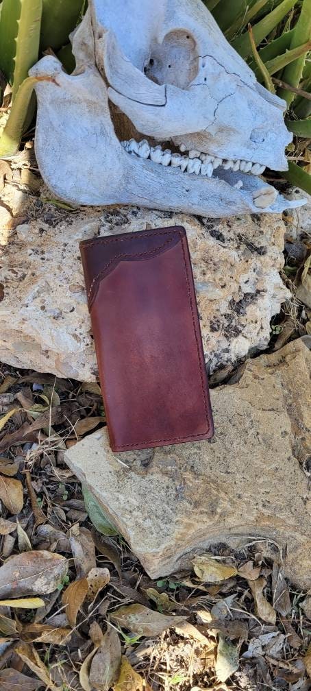 Long Wallet, Roper Wallet, Mens Wallet, Men's leather wallet AnchorsAweighLeather
