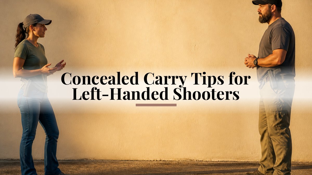 Concealed Carry Tips for Left-Handed Shooters
