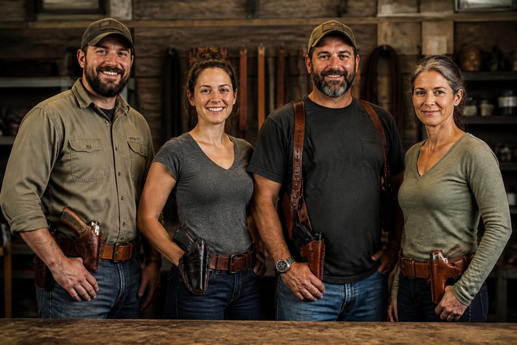 Custom Left-Handed Leather Holsters: The Complete Guide