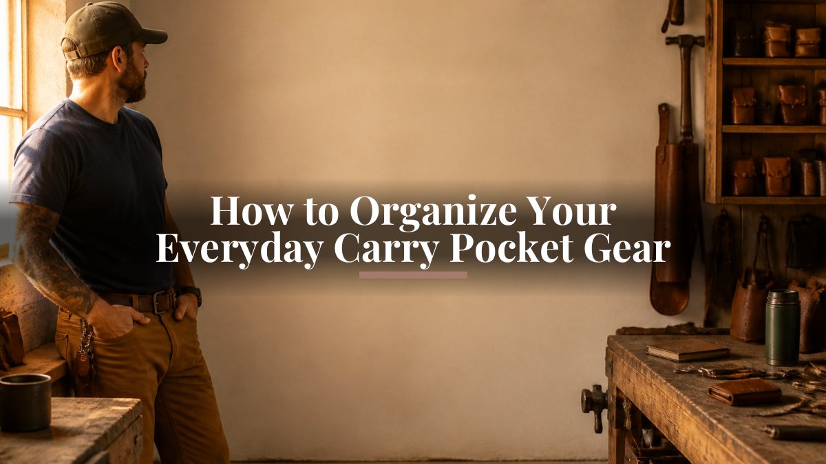 How to Organize Your Everyday Carry Pocket Gear