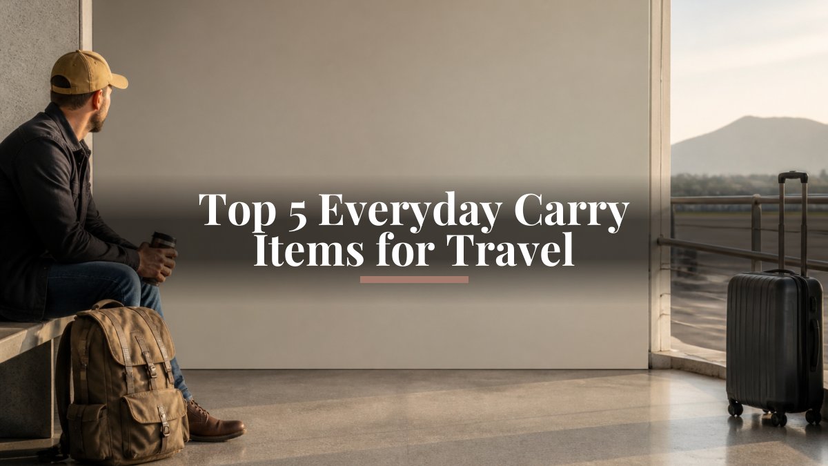 Top 5 Everyday Carry Items for Travel
