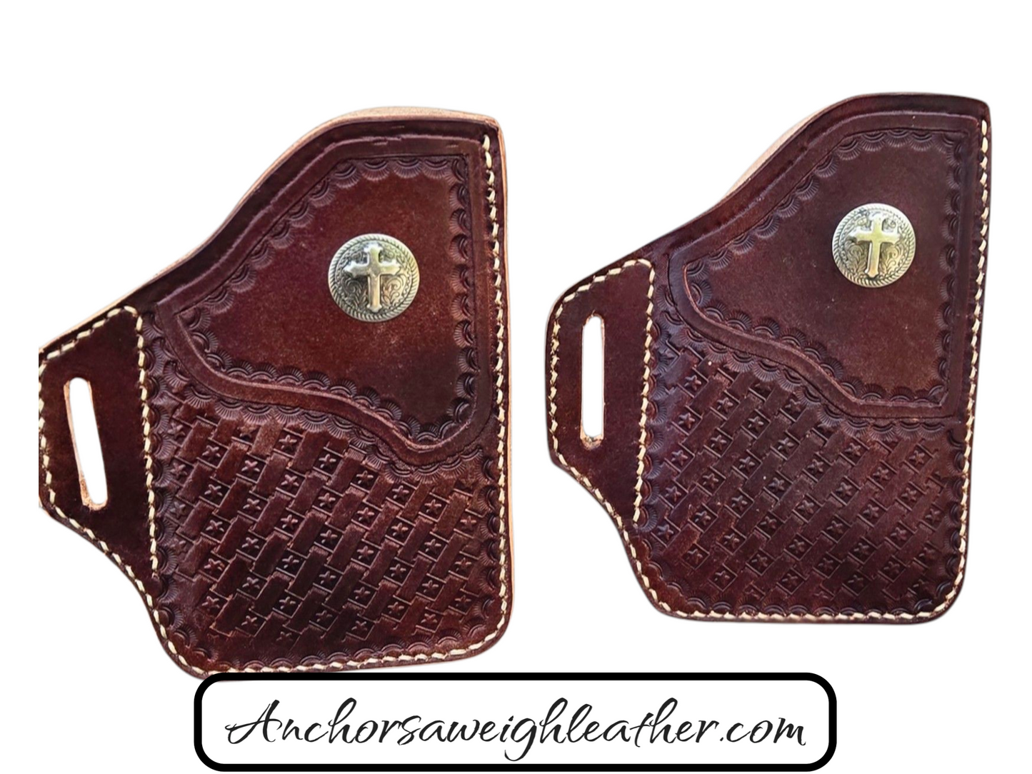 Leather Phone Holster AnchorsAweighLeather
