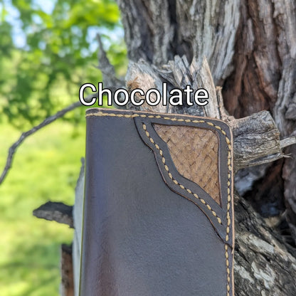 Copy of Leather Bifold Wallet, Minimalist Leather Wallet, EDC, wallet AnchorsAweighLeather