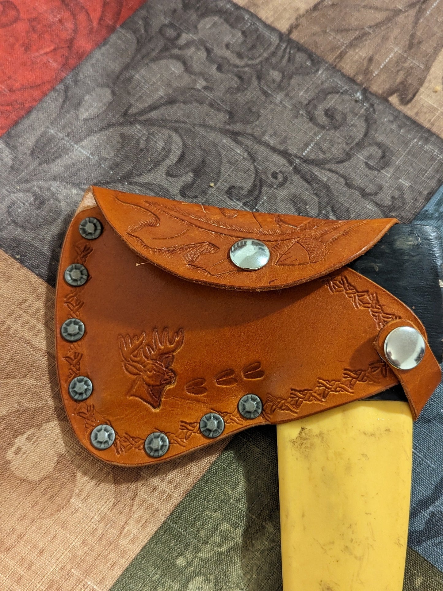 Leather Hatchet Sheath AnchorsAweighLeather