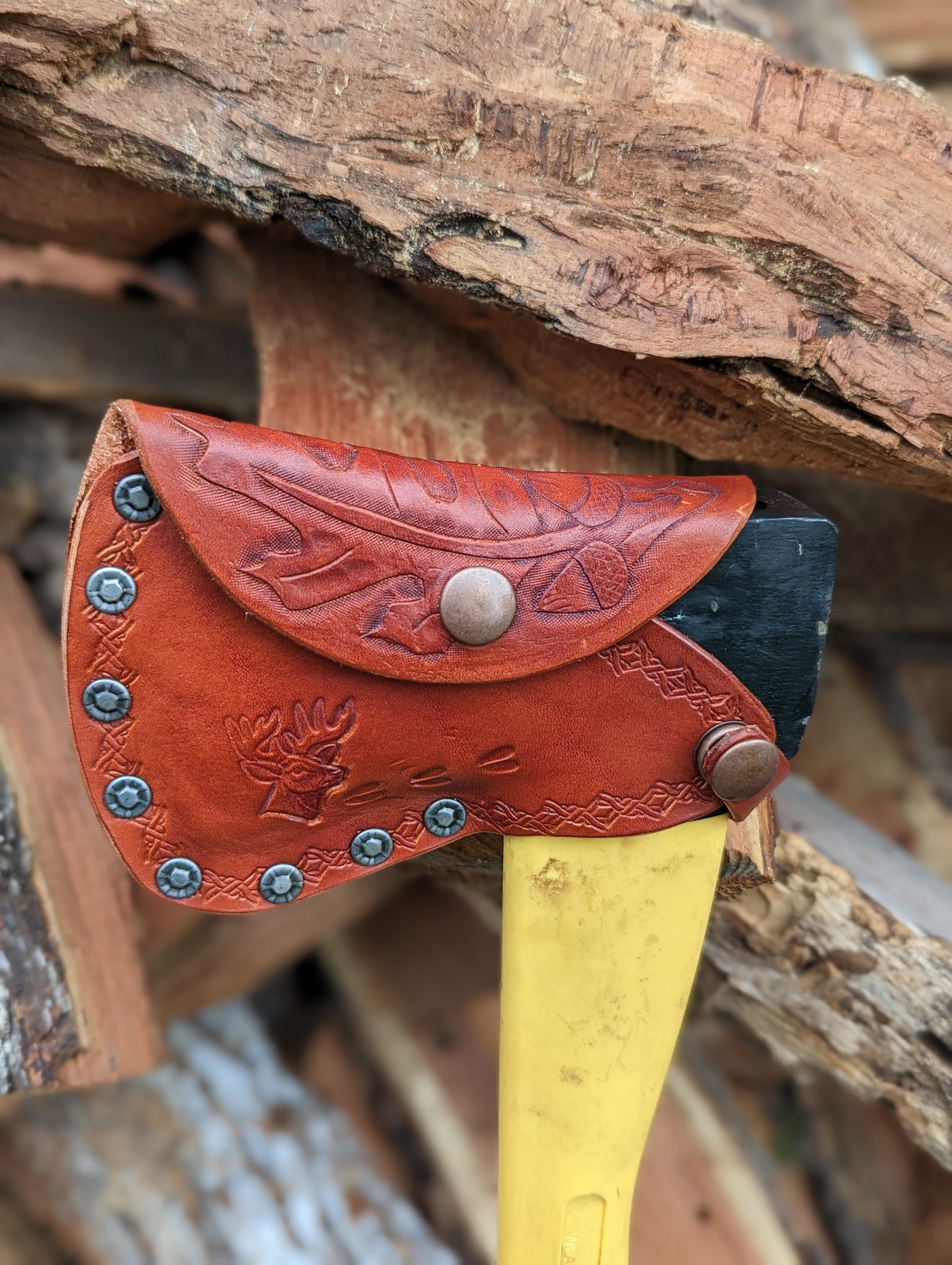 Leather Hatchet Sheath AnchorsAweighLeather