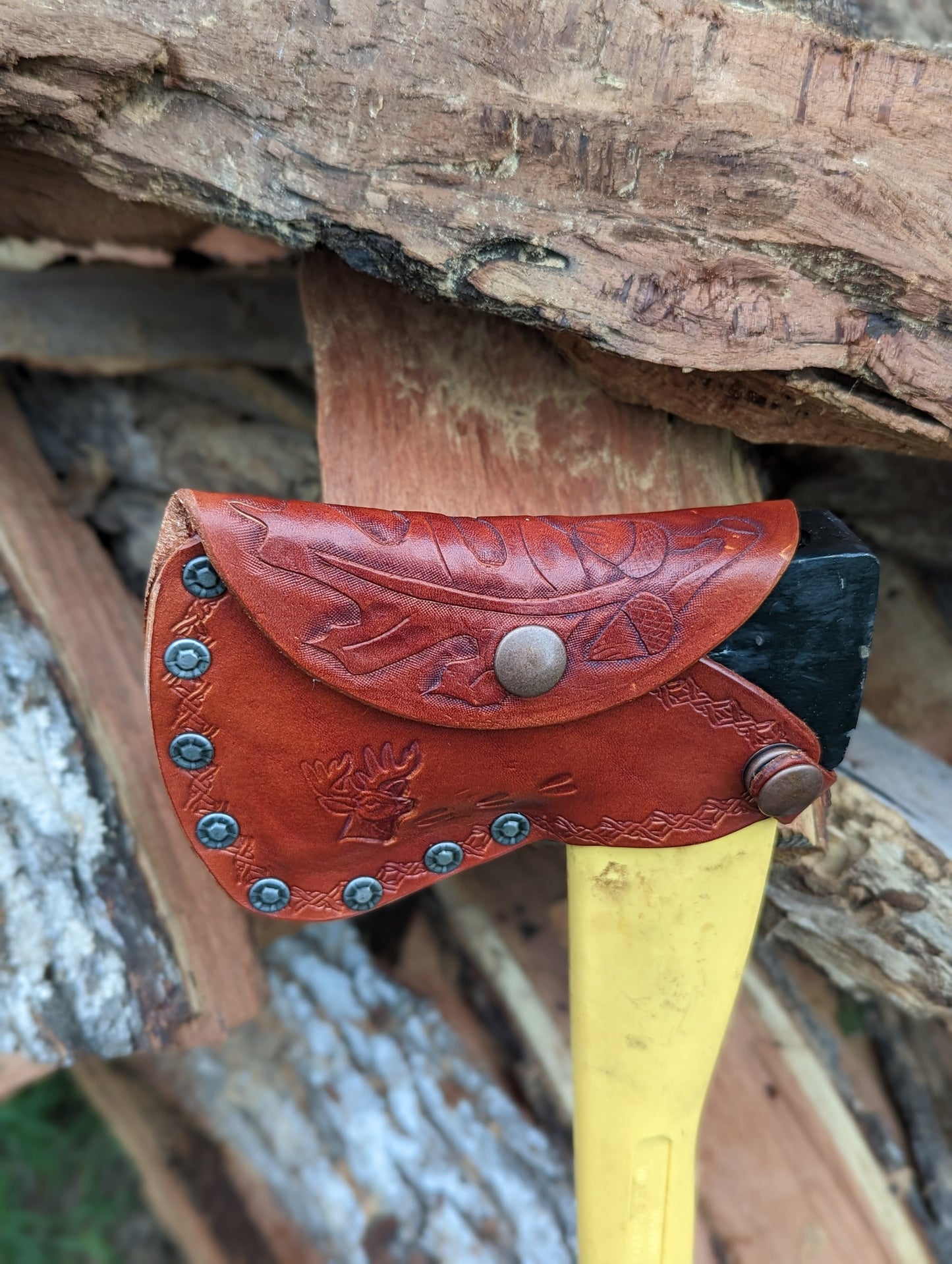 Leather Hatchet Sheath AnchorsAweighLeather