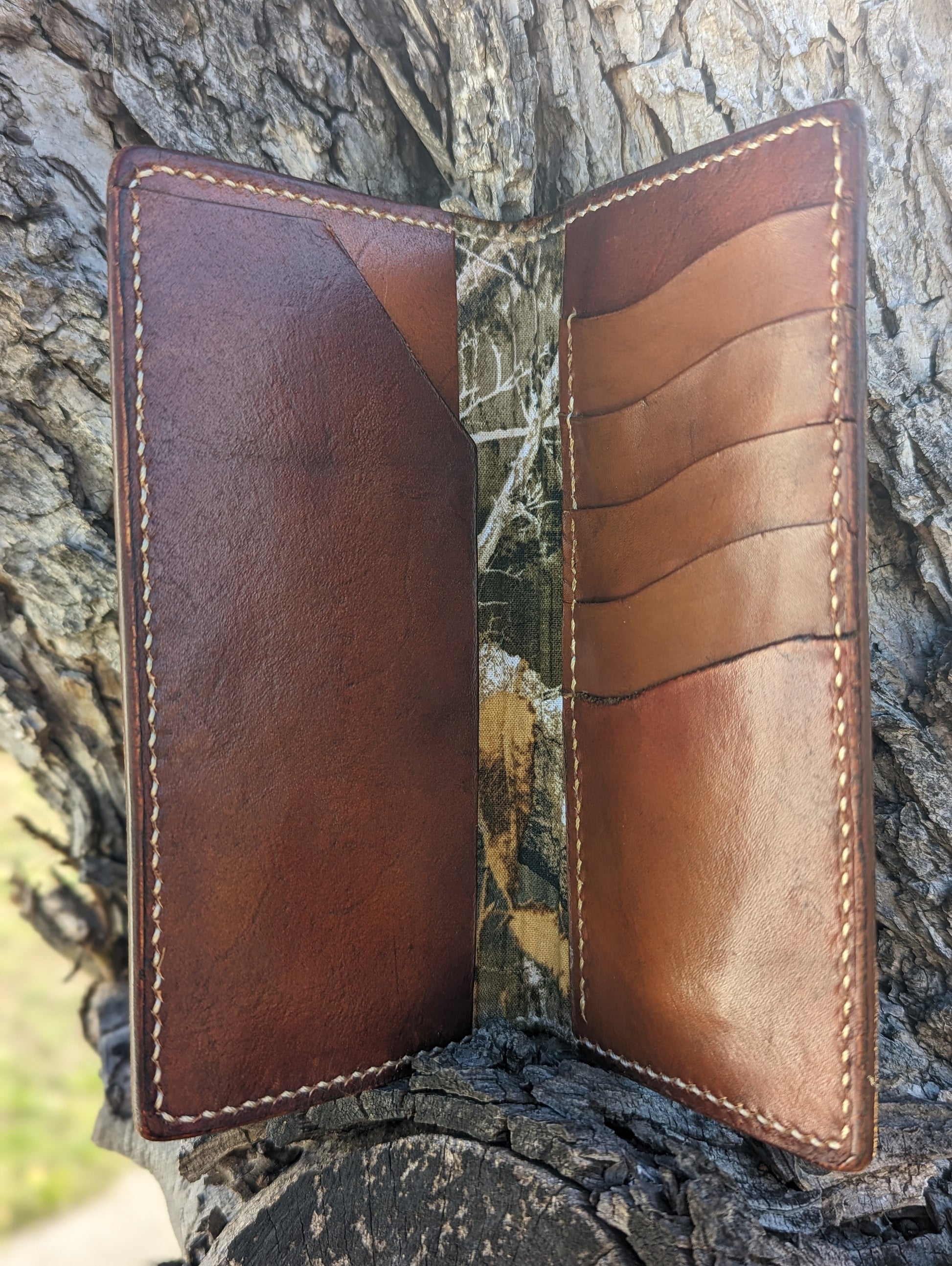 Roper Wallet, Long Wallet, Hunting is Life Wallet, Wallet, EDC AnchorsAweighLeather