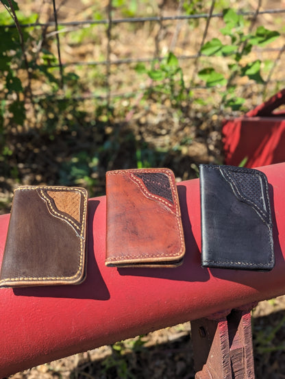 Copy of Leather Bifold Wallet, Minimalist Leather Wallet, EDC, wallet AnchorsAweighLeather