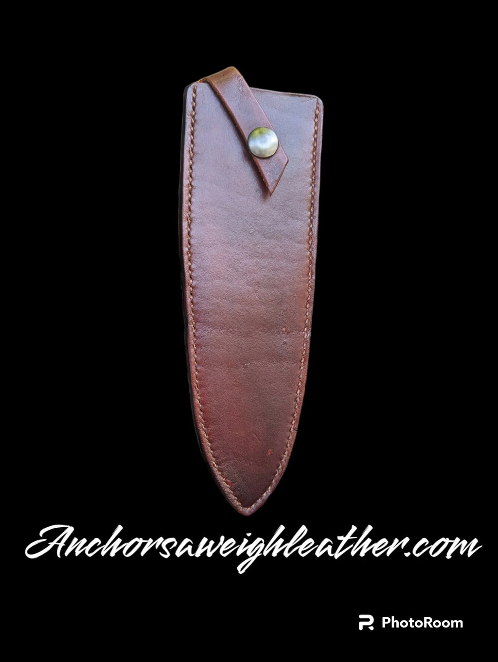 Chefs Knife Leather Sheath, Knife Sheath, leather knife sheath AnchorsAweighLeather