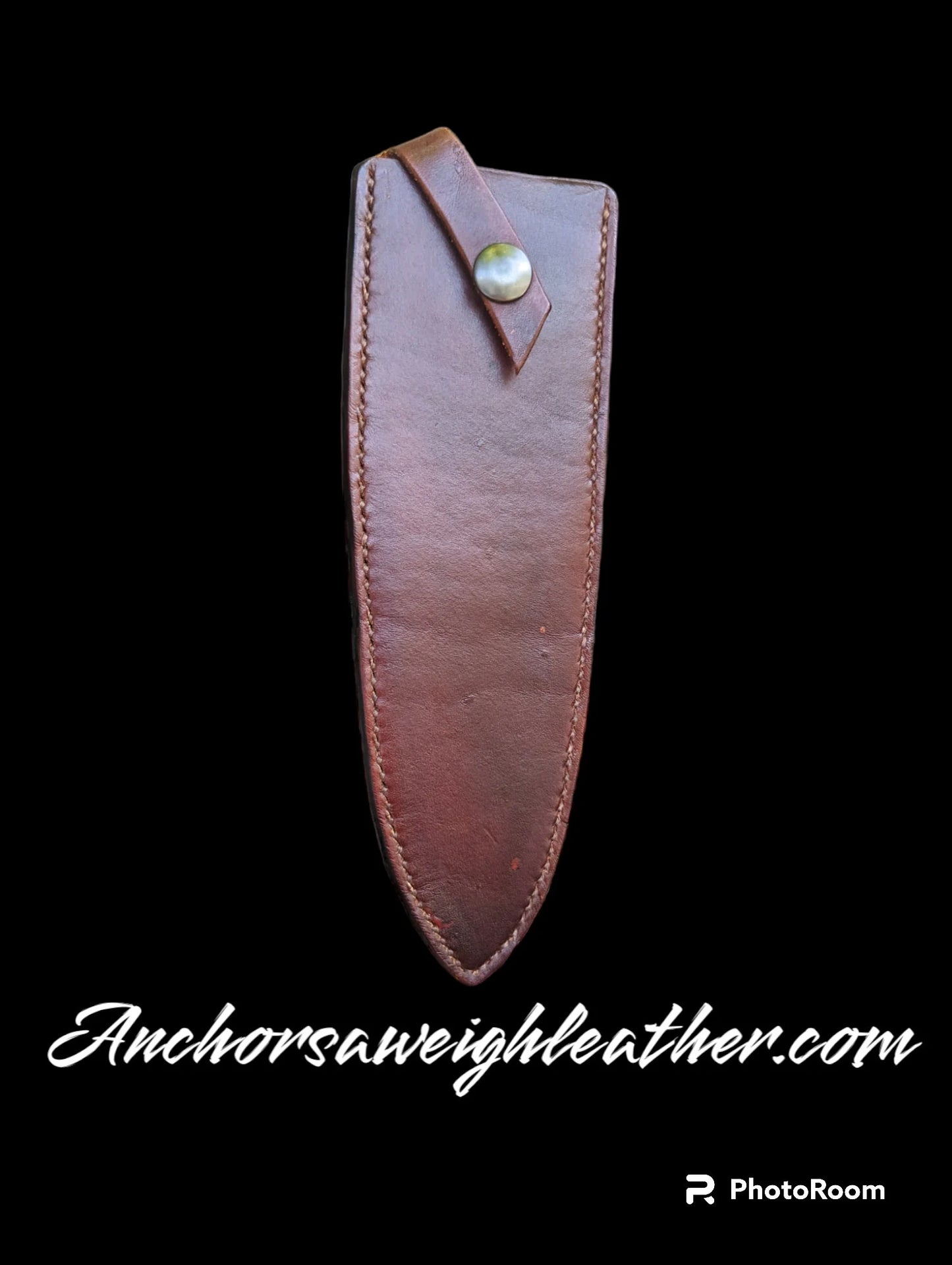 Chefs Knife Leather Sheath, Knife Sheath AnchorsAweighLeather