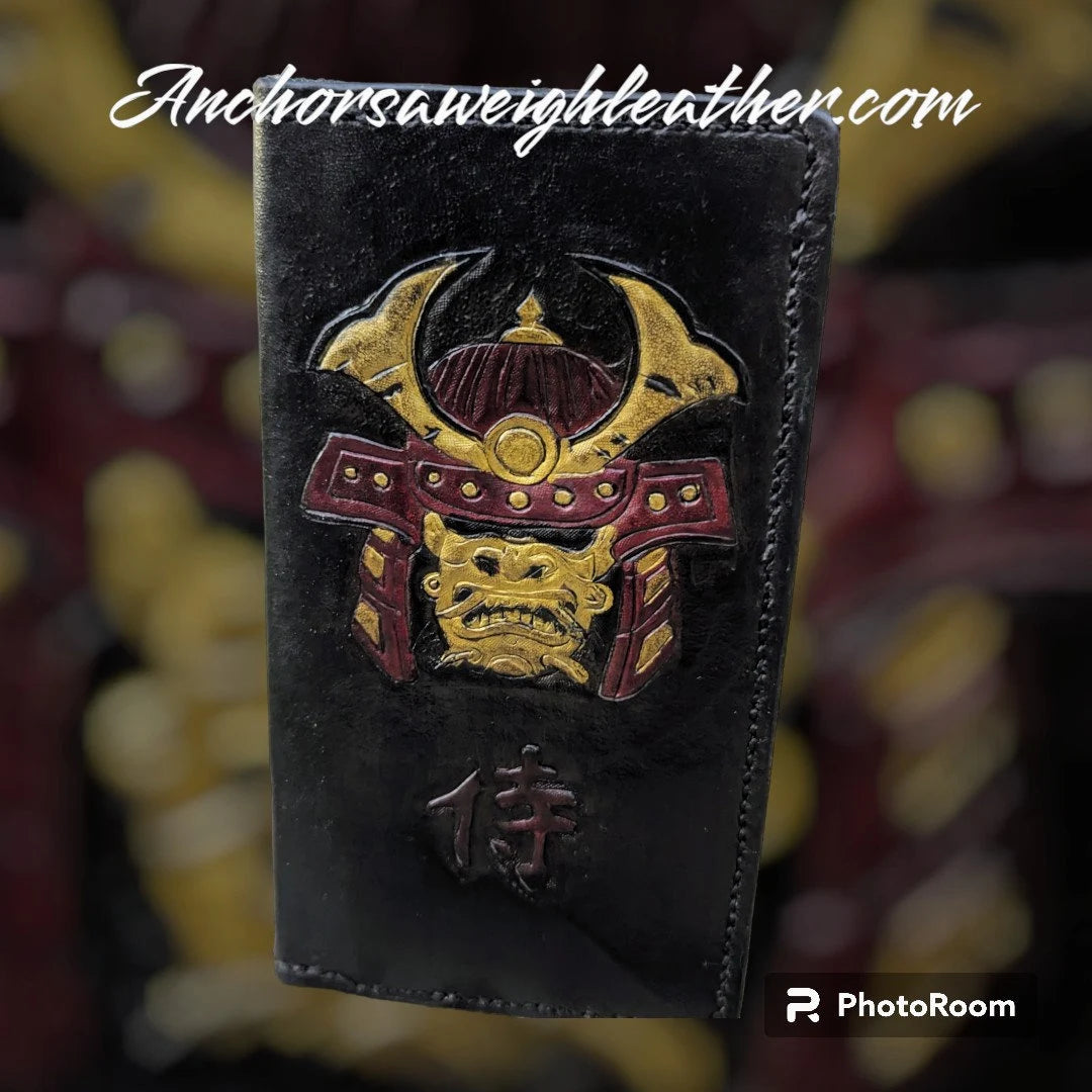 Roper Wallet, Long Wallet, Wallet, EDC AnchorsAweighLeather