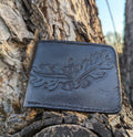 Mens leather wallet, leather wallet, leather billfold AnchorsAweighLeather
