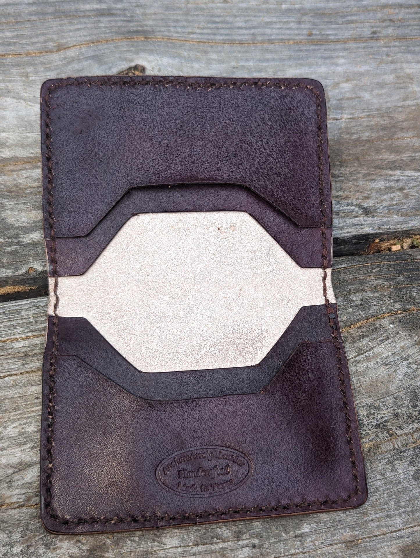 USA Flag Minimalist Wallet, Minimalist Wallet, Wallet, EDC AnchorsAweighLeather
