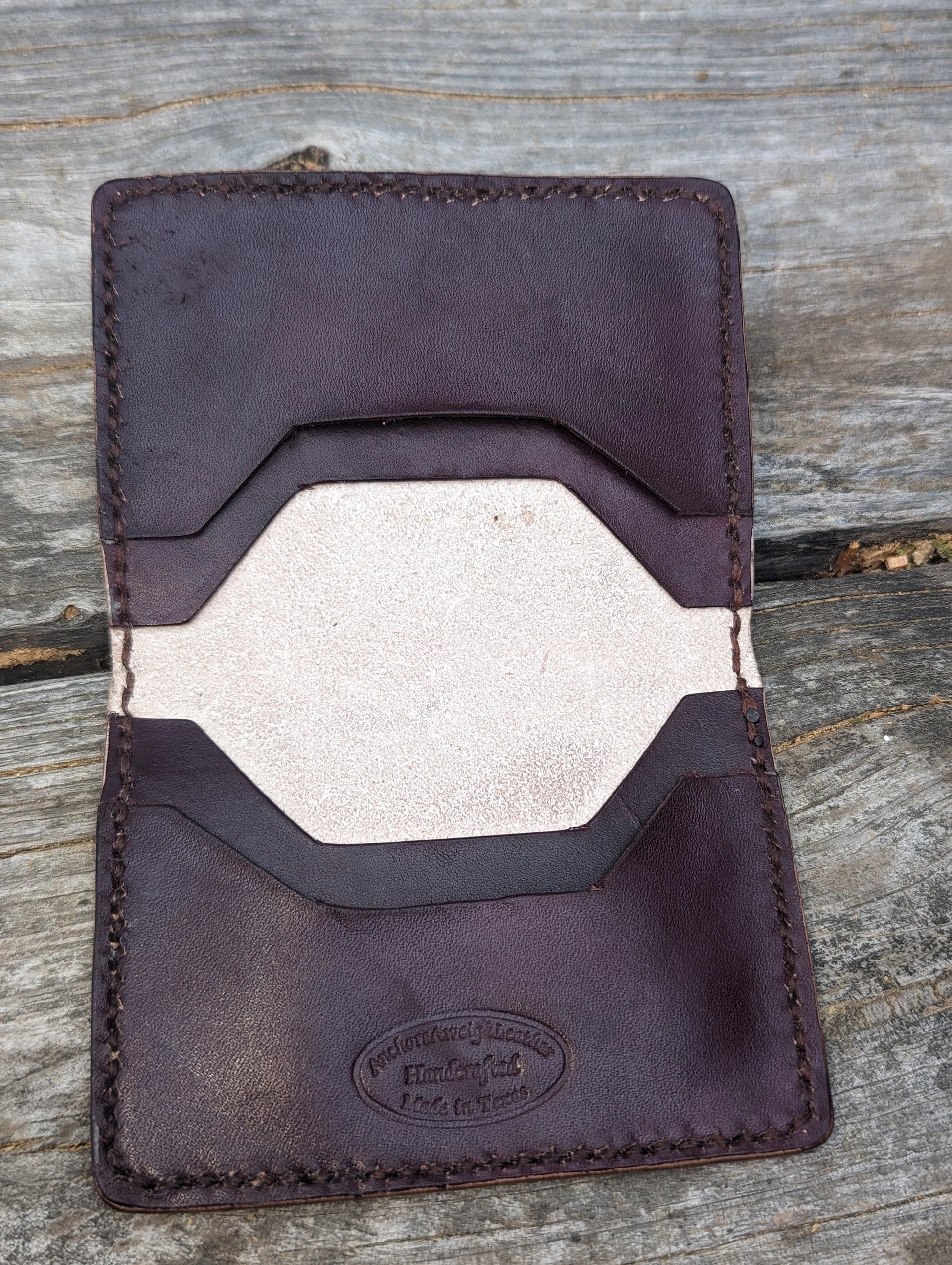 USA Flag Minimalist Wallet, Minimalist Wallet, Wallet, EDC AnchorsAweighLeather