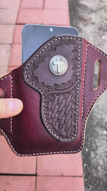 Leather Phone Holster Rancher II Edition