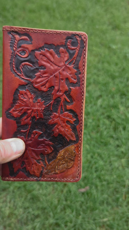 Long Wallet, Mens Wallet, Roper Wallet, leather wallet, EDC wallet