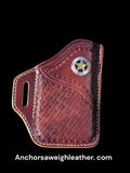 Leather Phone Holster (Copy) AnchorsAweighLeather