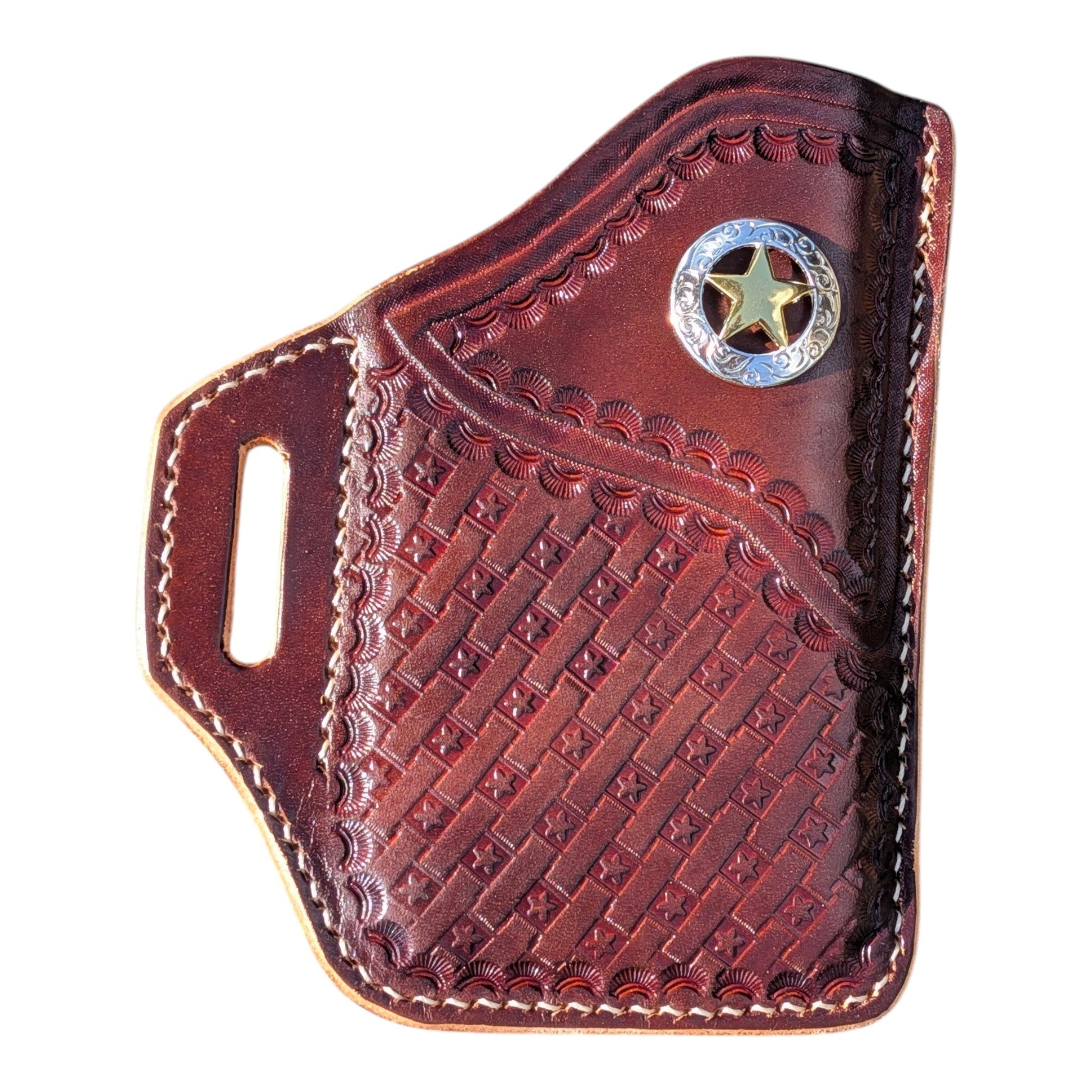 Leather Phone Holster (Copy) AnchorsAweighLeather