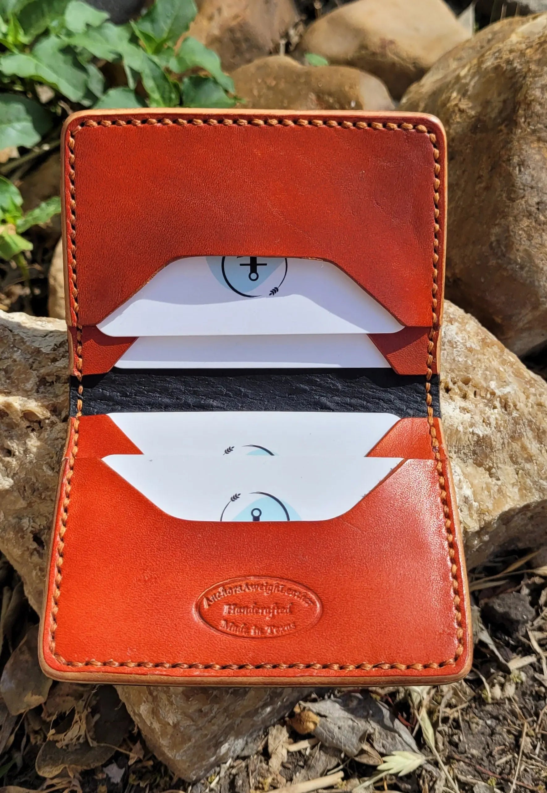 Alta Edition Minimalist Wallet, Minimalist Wallet, Wallet, EDC AnchorsAweighLeather