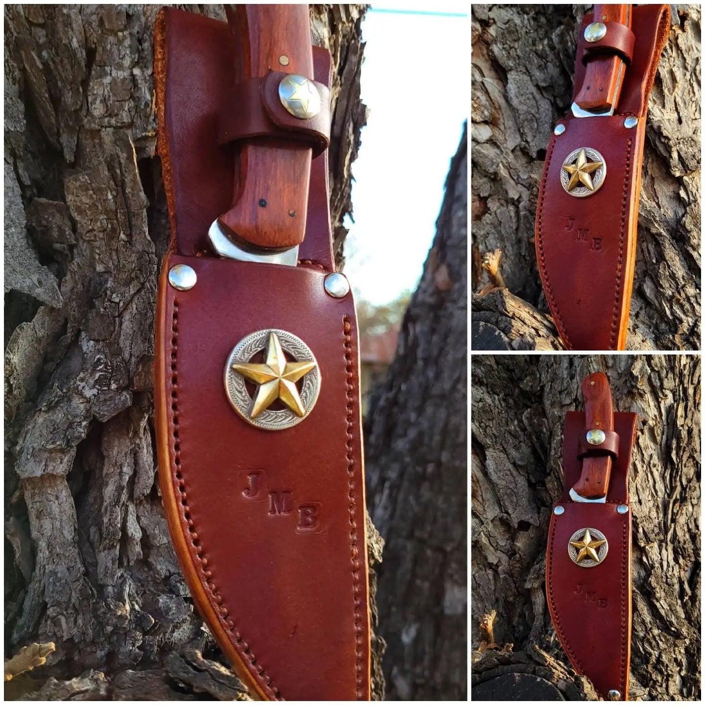 Custom Leather Knife Sheath AnchorsAweighLeather