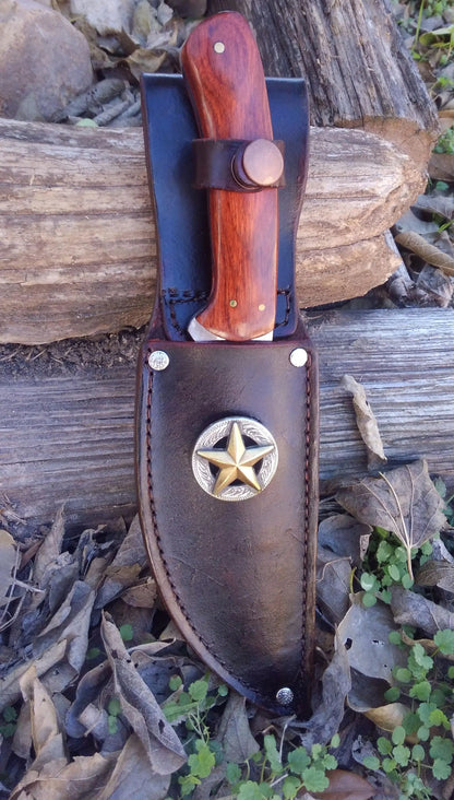 Custom Leather Knife Sheath AnchorsAweighLeather
