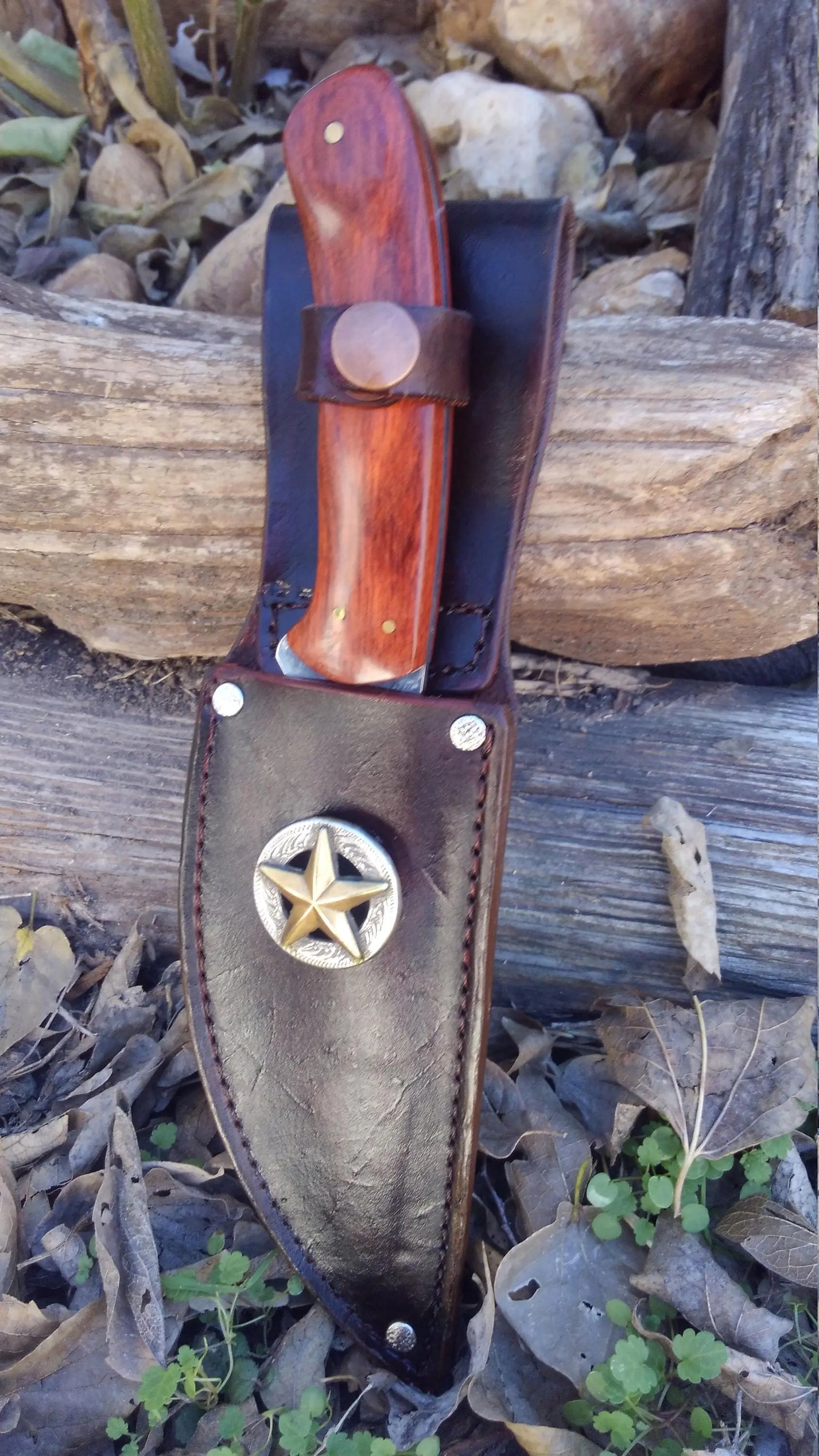 Custom Leather Knife Sheath AnchorsAweighLeather