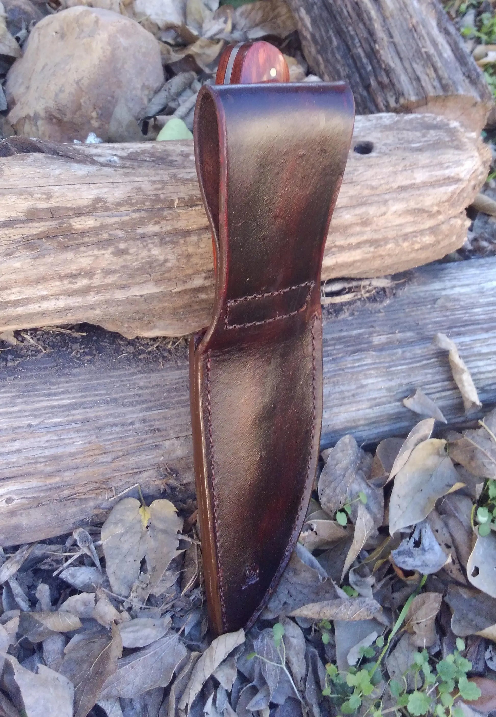 Custom Leather Knife Sheath AnchorsAweighLeather