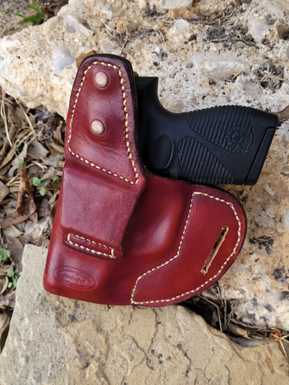 Open Carry Holster with Thumb Break, OWB Holster, Leather Holster, Holster, EDC AnchorsAweighLeather