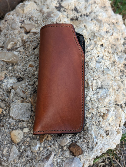 Leather Eyeglass Sleeve, Soft Eyeglass Case, EDC, Eyeglass sleeve, Leather eyeglass protector AnchorsAweighLeather