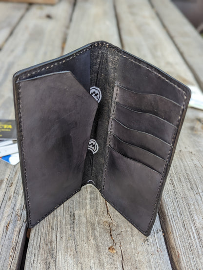 Long Wallet, Mens Wallet, Roper Wallet, leather wallet AnchorsAweighLeather