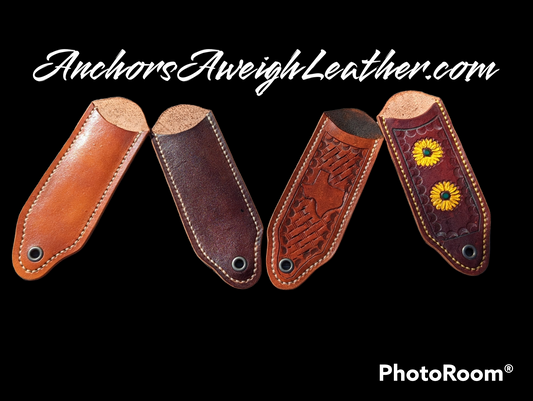 Cast Iron Skillet Leather Handle Cover AnchorsAweighLeather