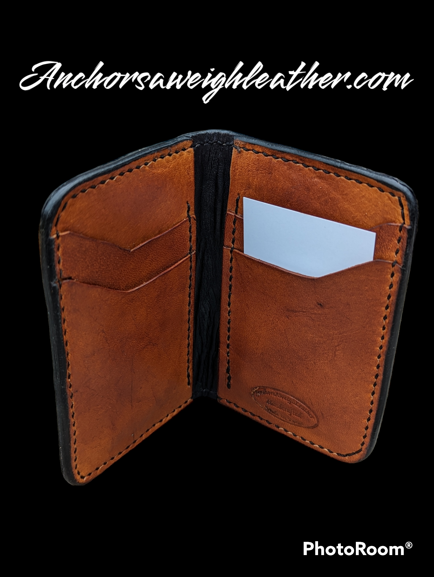 Black Genuine Alligator Skin Men's Vertical Wallet, Minimalist wallet, EDC, Wallet, The Executive Wallet, Premium Wallet AnchorsAweighLeather