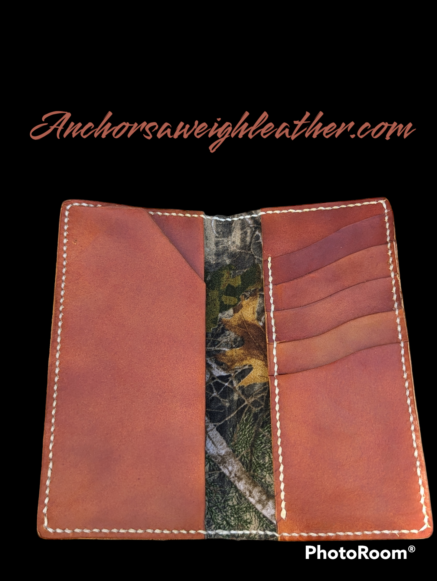 Roper Wallet, Long Wallet, San Antone II Roper Wallet, Wallet, EDC, Men's leather wallet AnchorsAweighLeather