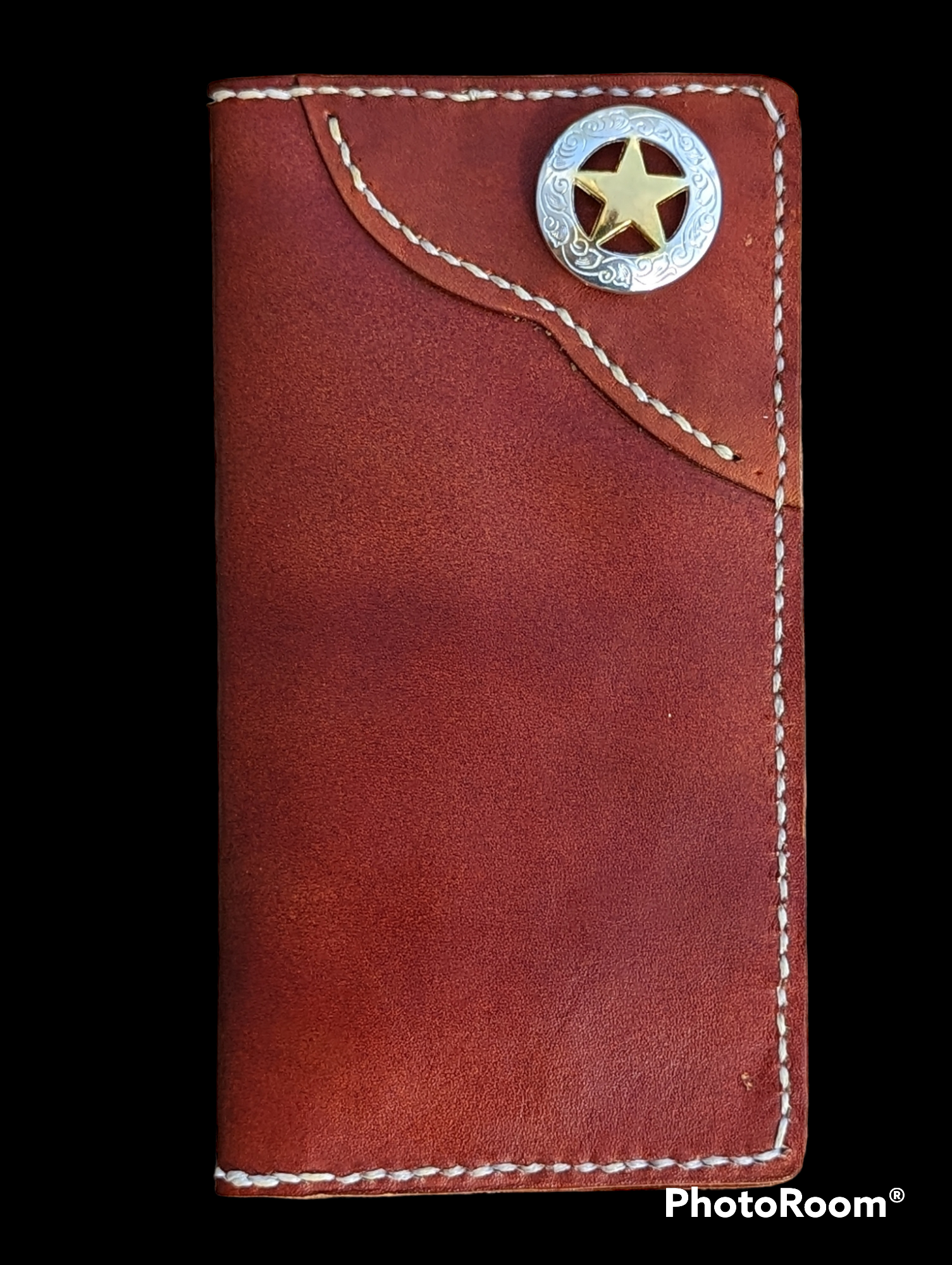 Roper Wallet, Long Wallet, San Antone II Roper Wallet, Wallet, EDC, Men's leather wallet AnchorsAweighLeather