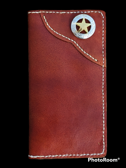 Roper Wallet, Long Wallet, San Antone II Roper Wallet, Wallet, EDC, Men's leather wallet AnchorsAweighLeather