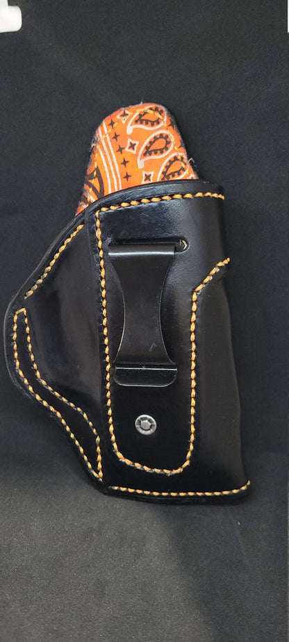 The TEXAS REBEL IWB Conceal Carry Holster AnchorsAweighLeather