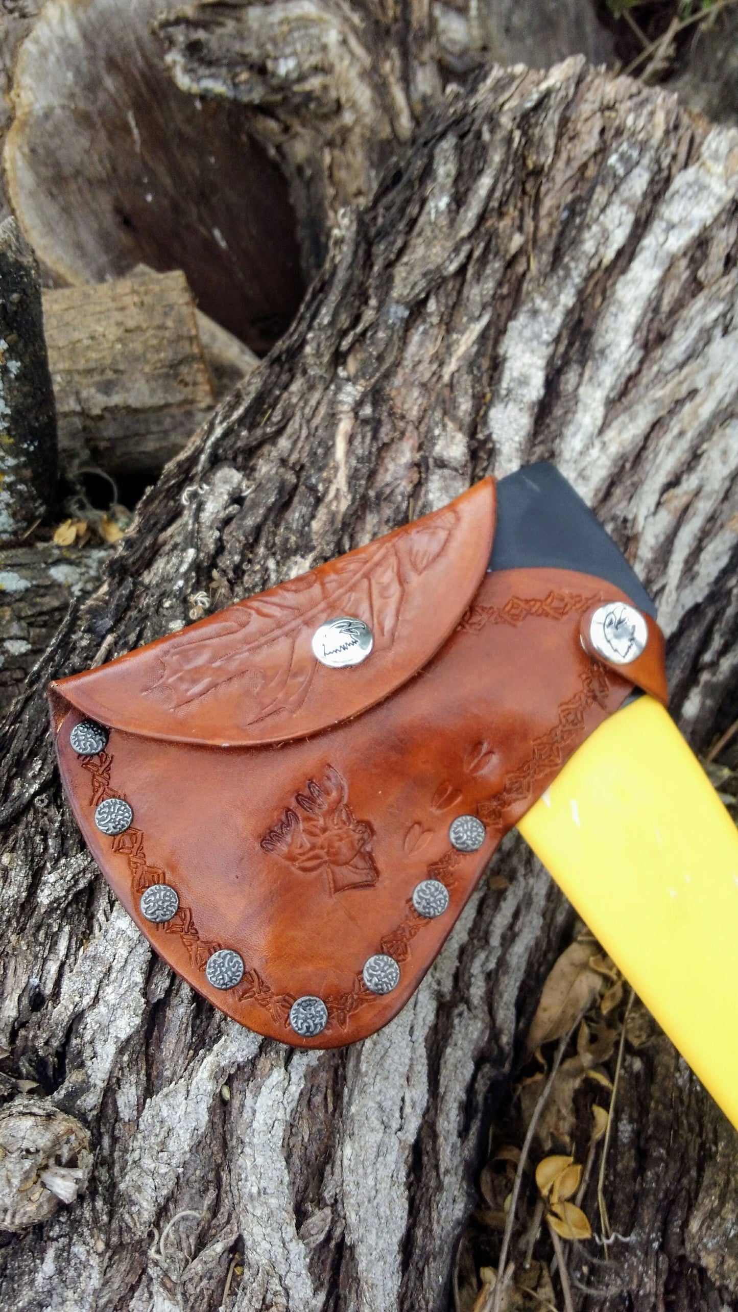 Leather Hatchet Sheath AnchorsAweighLeather