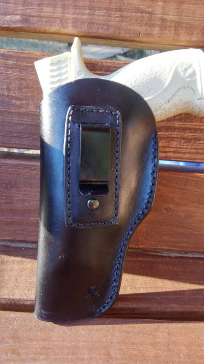 Texas punisher gun holster, Leather Holster, Holster, EDC, OWB Holster AnchorsAweighLeather