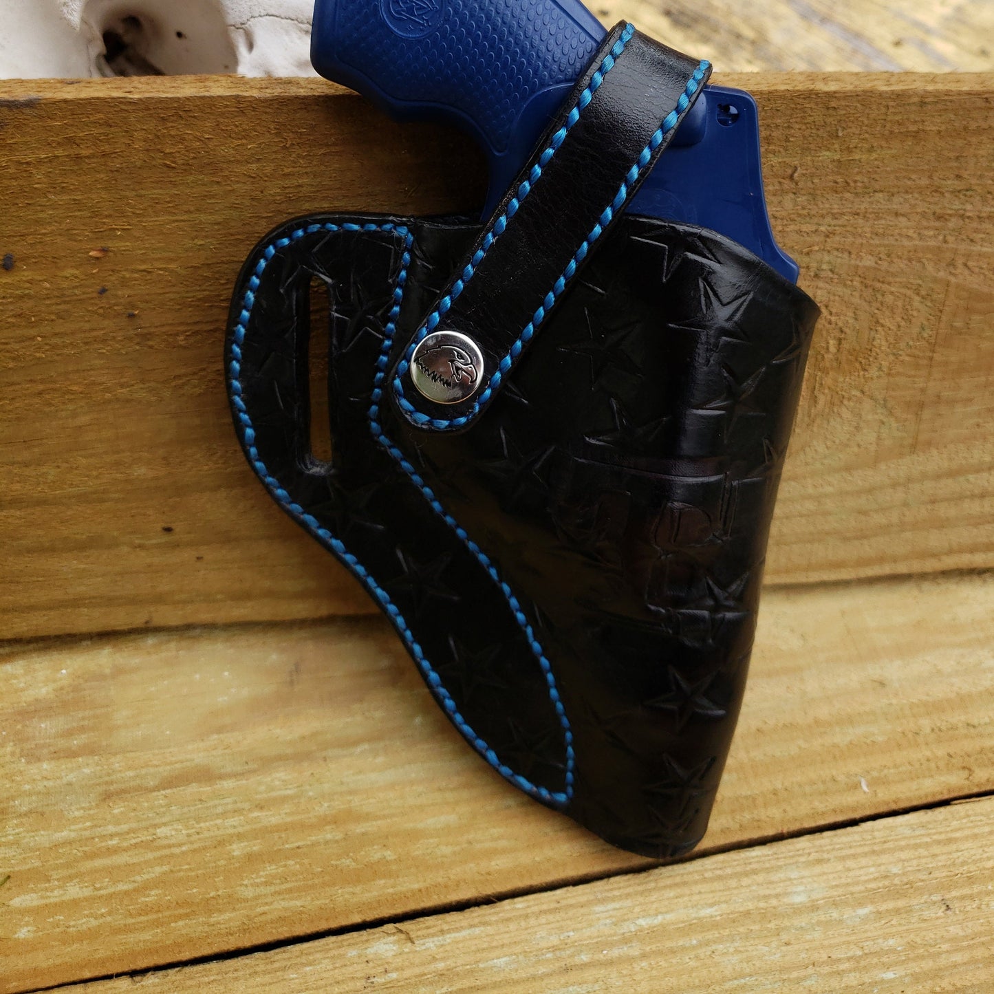 OWB Custom Avenger style  Revolver Holster Airweight 38/Eaa 38 2" barrel (Reaper Holster) AnchorsAweighLeather