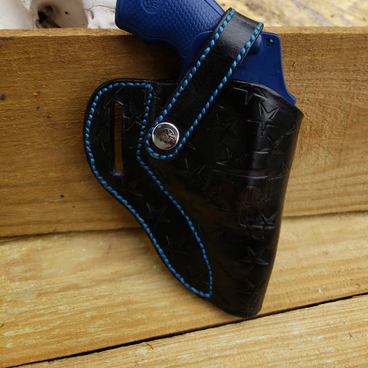 OWB Custom Avenger style  Revolver Holster Airweight 38/Eaa 38 2" barrel (Reaper Holster) AnchorsAweighLeather