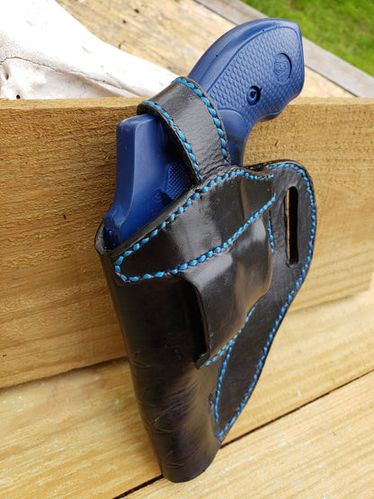 OWB Custom Avenger style  Revolver Holster Airweight 38/Eaa 38 2" barrel (Reaper Holster) AnchorsAweighLeather