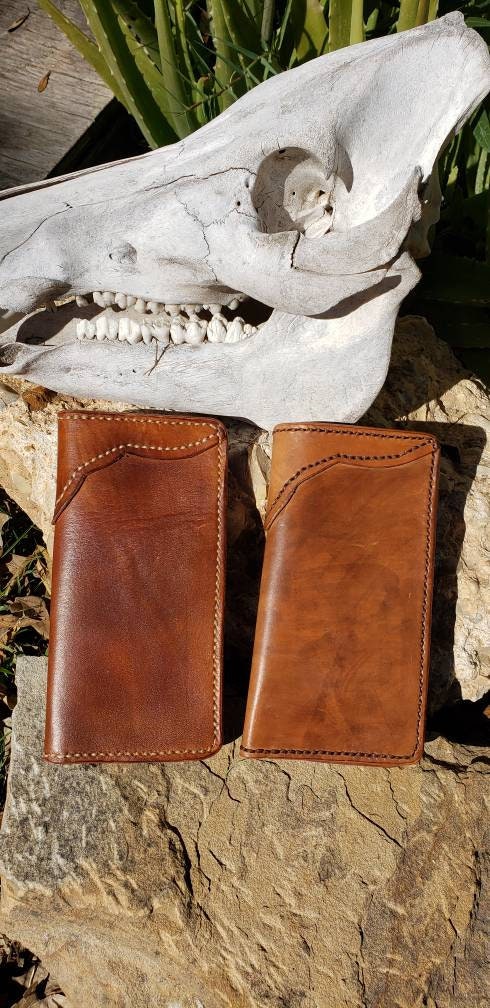Long Wallet, Roper Wallet, Mens Wallet, Men's leather wallet AnchorsAweighLeather